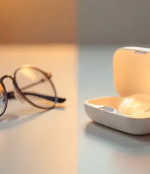 أيهما أفضل العدسات أم النظارات